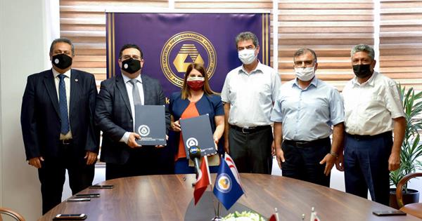 Cooperation Protocol Signed Between EMU and Vocational Technical Training Department