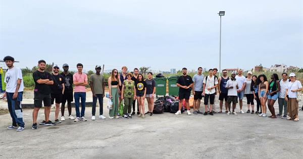 EMU Department of Architecture Students Performed Beach Cleaning at Glapsides Beach as a Part of the World Environment Day