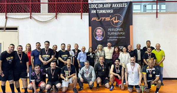 2nd Futsal Tournament Organized at EMU in Memory of Assoc. Prof .Dr. Arif Akkeleş Completed